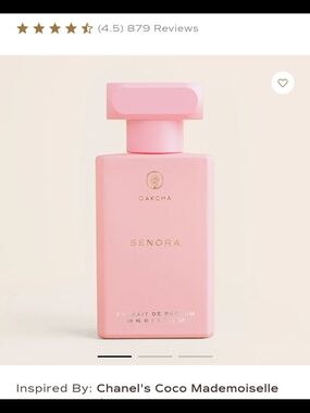 Oakcha Senora Women’s Eau de Parfum — Pink
